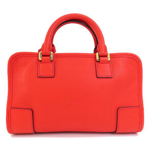 Loewe Amazona lambskin handbag Black